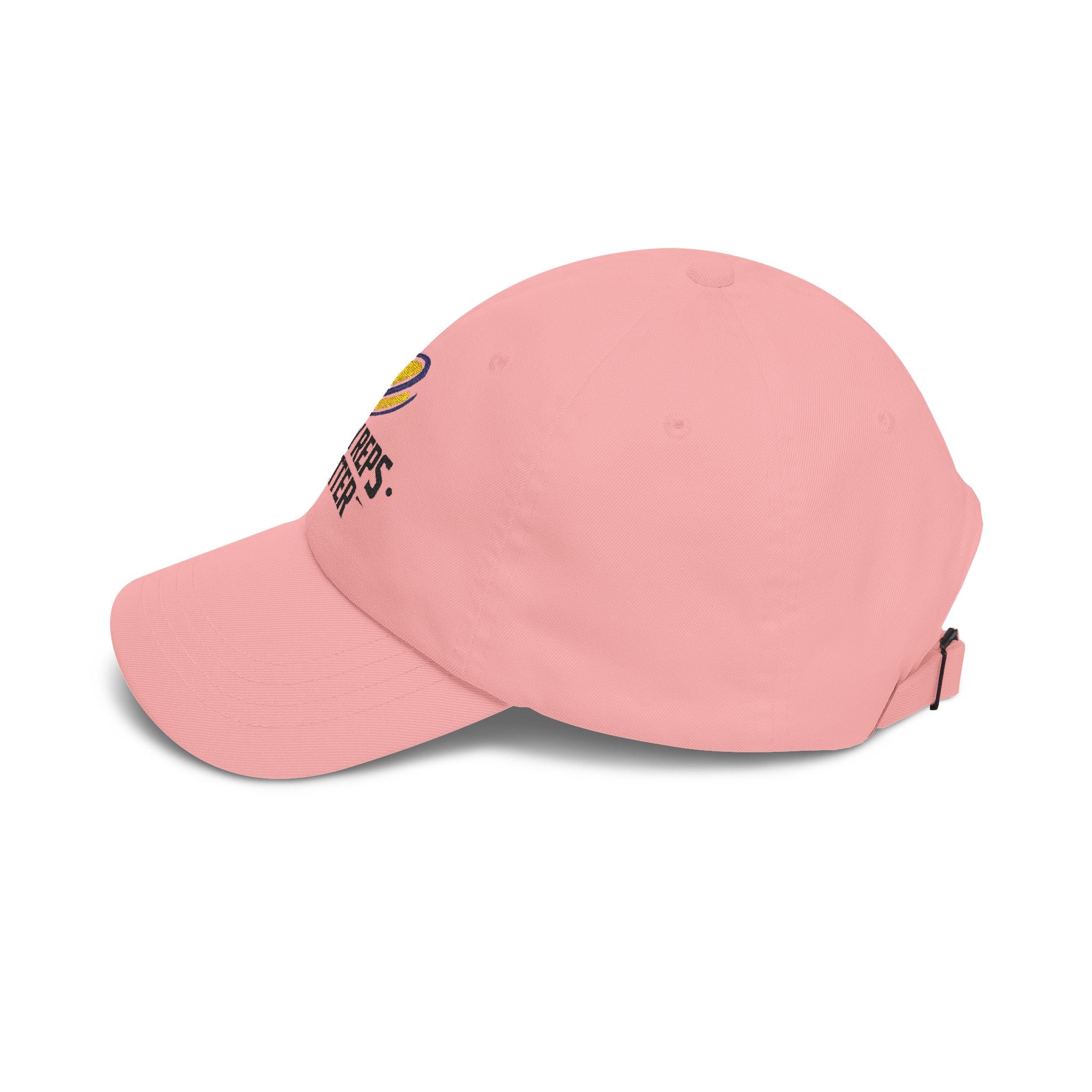 Dad Cap — "Daily Reps Matter" Embroidered Fitness Baseball Hat