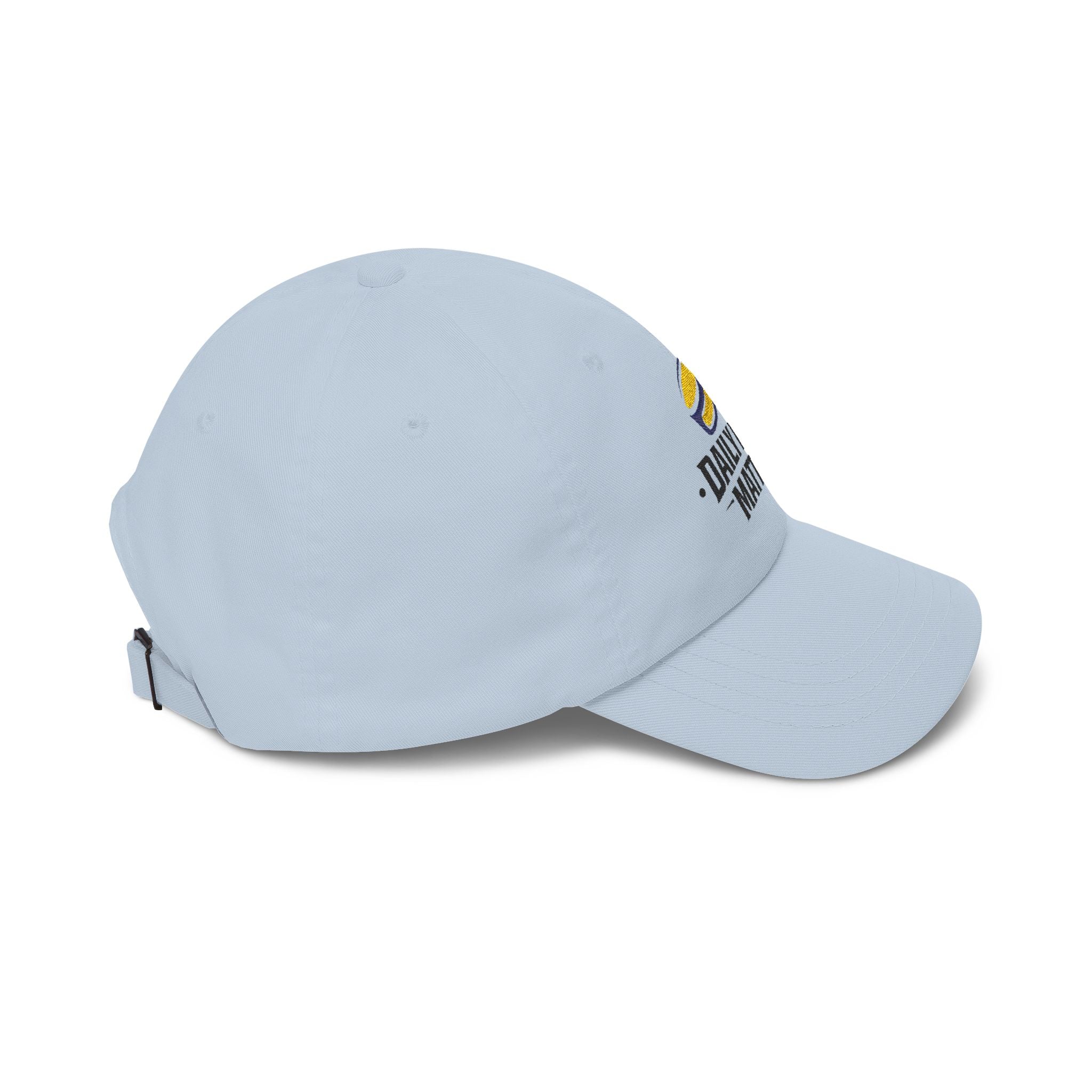 Dad Cap — "Daily Reps Matter" Embroidered Fitness Baseball Hat